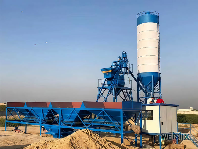 HZS75 Concrete Batching Plant